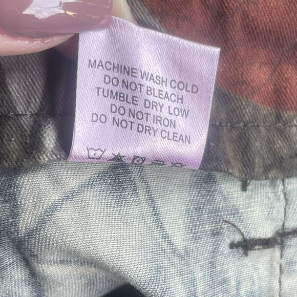 Master Sportswomen Women Camo Cargo Pants Large Hunting Hiking Cotton Adjustable - Picture 7 of 12